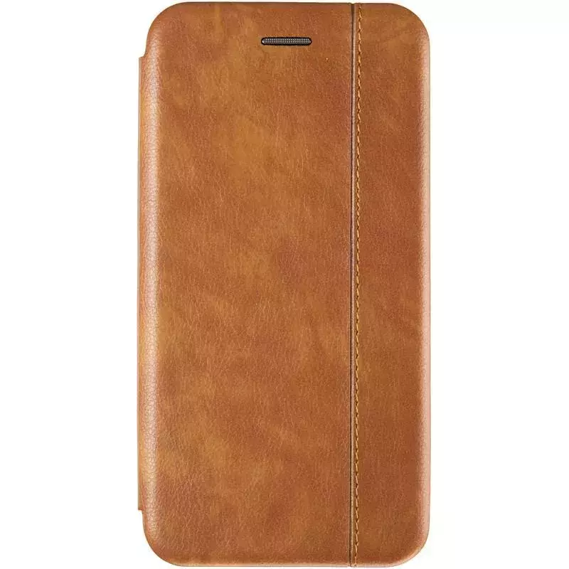 Book Cover Leather Gelius for Samsung M205 (M20) Gold