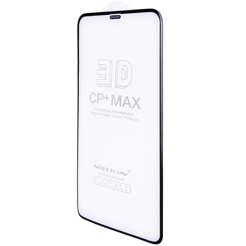 Защитное стекло Nillkin (CP+ max 3D) (full glue) для Apple iPhone XR || Apple iPhone 11, Черный