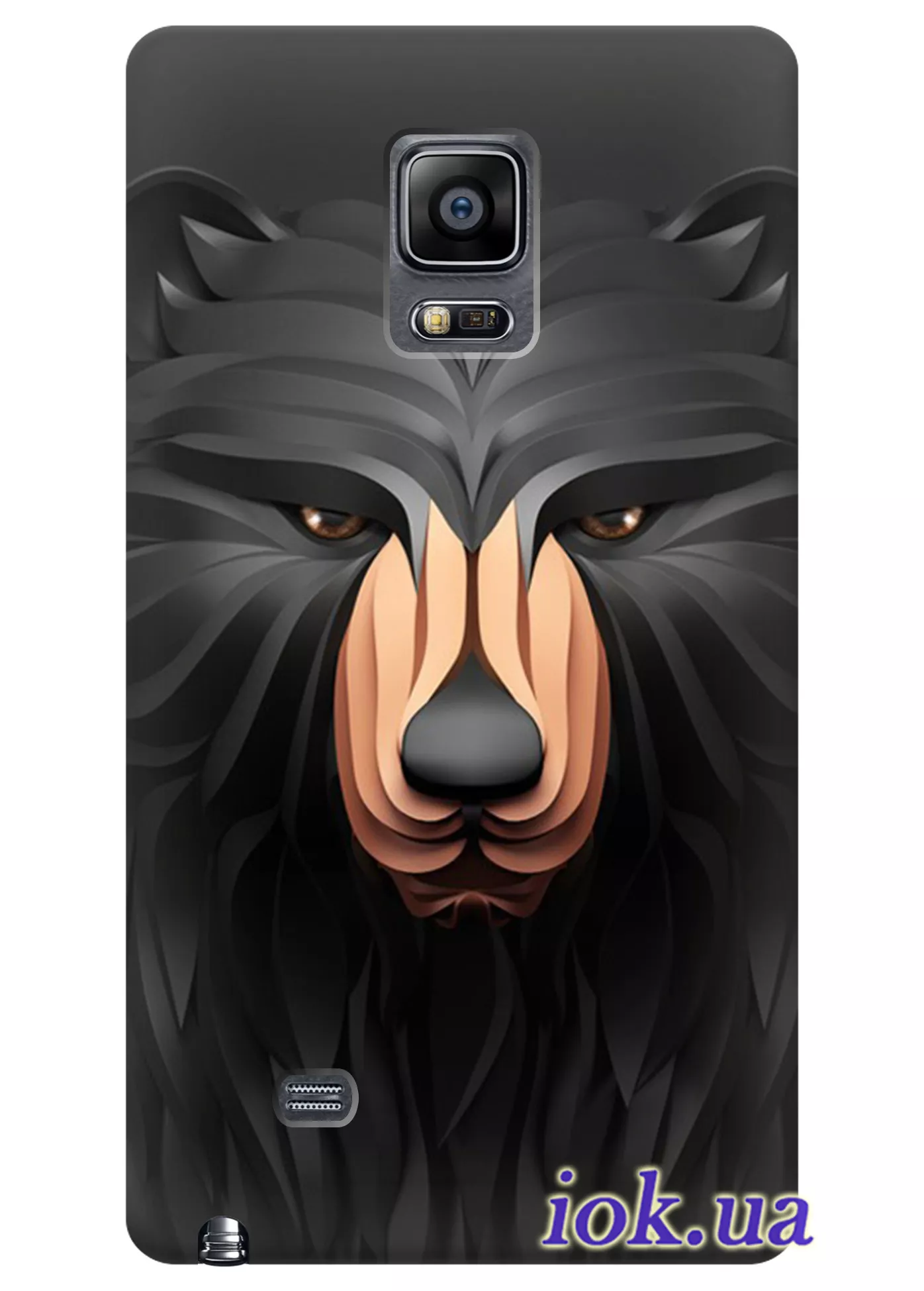 Чехол для Galaxy Note Edge - Восхитительный медведь