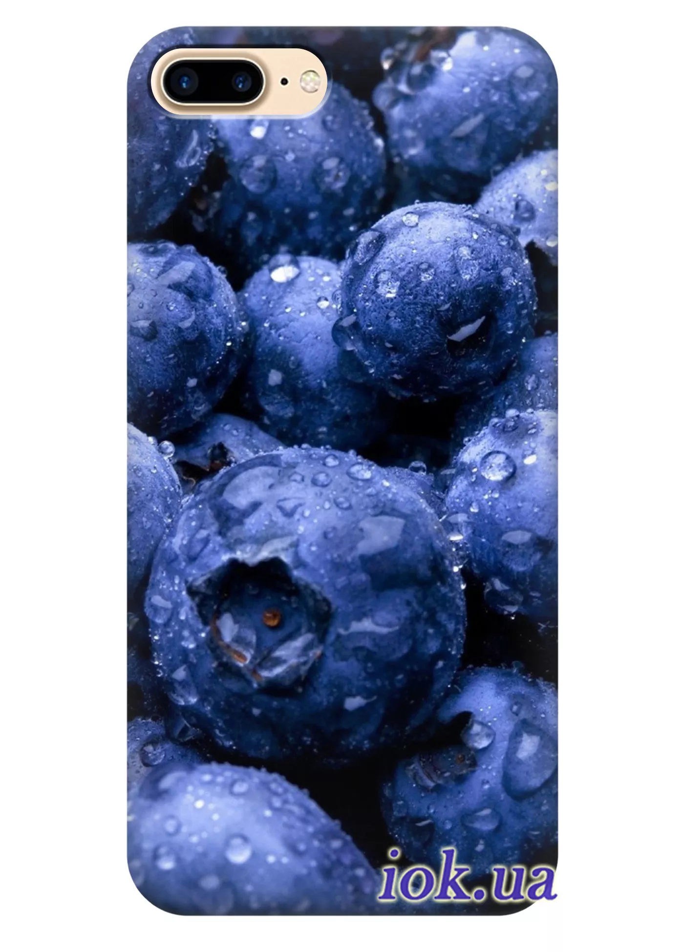 Чехол для iPhone 7 Plus - Черника