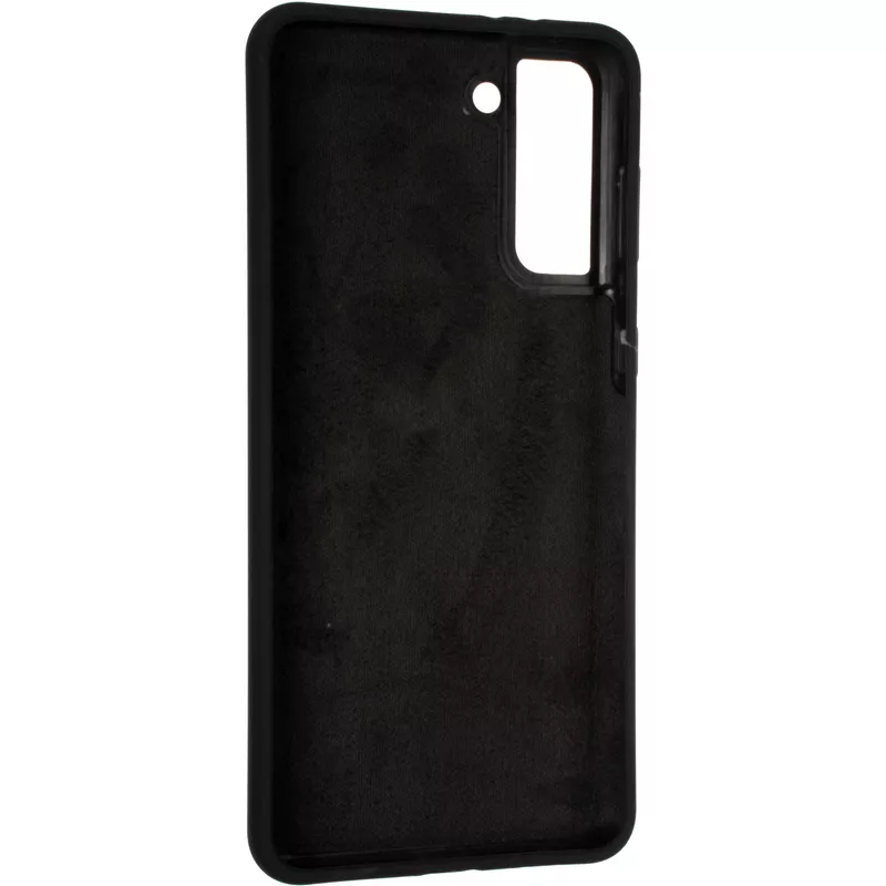 Original 99% Soft Matte Case for Samsung G996 (S21 Plus) Black