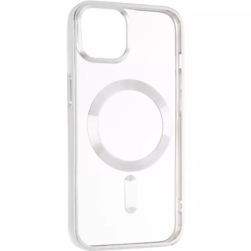 Чехол Chrome Frame Case (MagSafe) для Samsung S23 Plus Silver