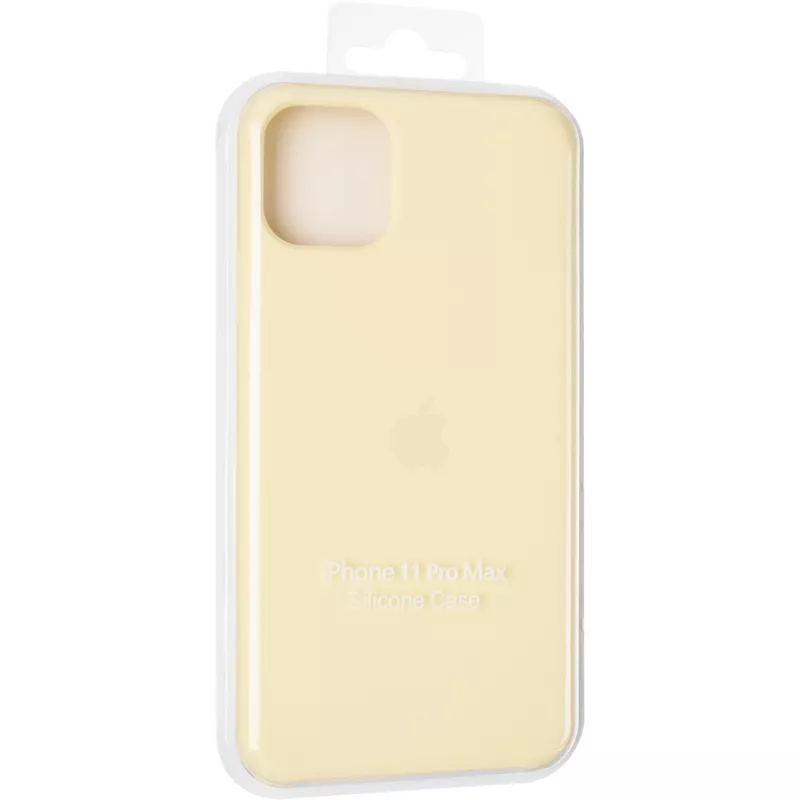 Чехол Original Soft Case для iPhone XS Max Mellow Yellow