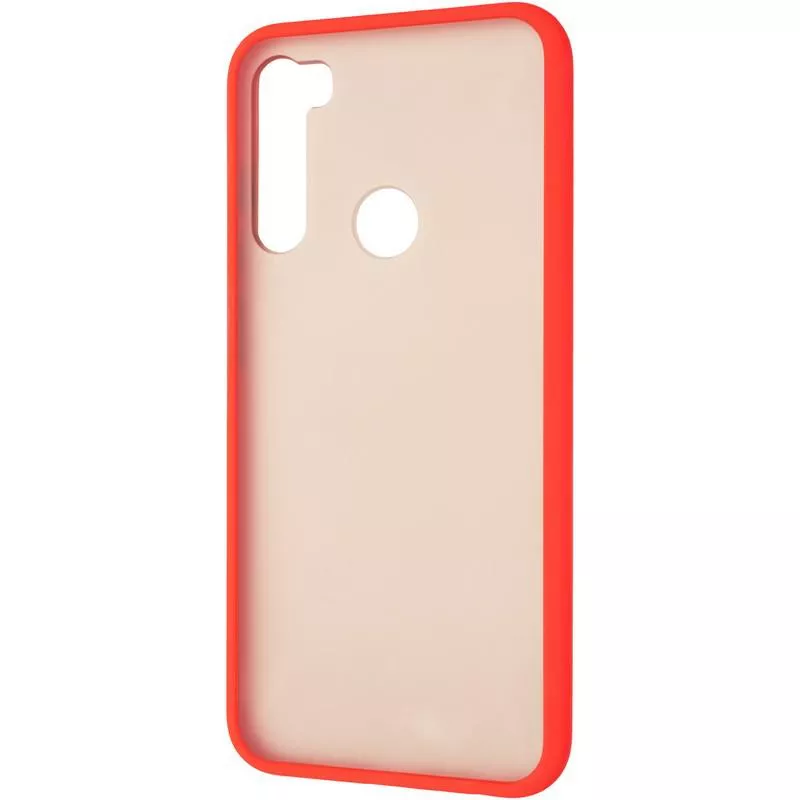 Gelius Bumper Mat Case for Xiaomi Redmi Note 8t Red