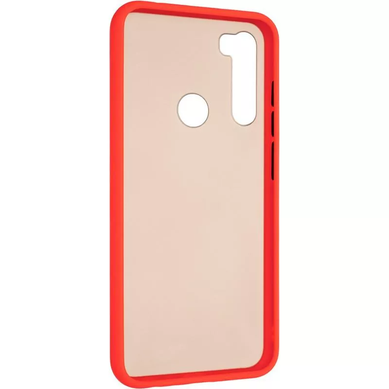 Gelius Bumper Mat Case for Xiaomi Redmi Note 8t Red