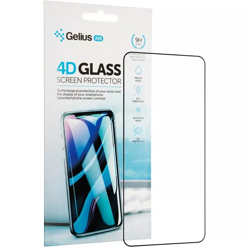 Защитное стекло Gelius Pro 4D для Huawei P40 Lite Black 