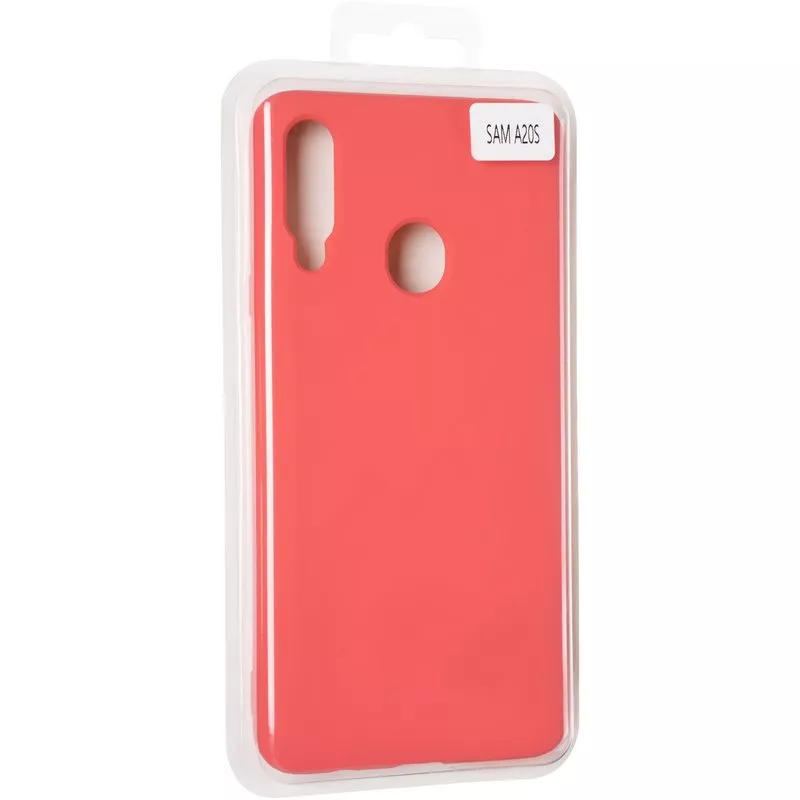 Чехол Original 99% Soft Matte Case для Samsung A207 (A20s) Rose Red