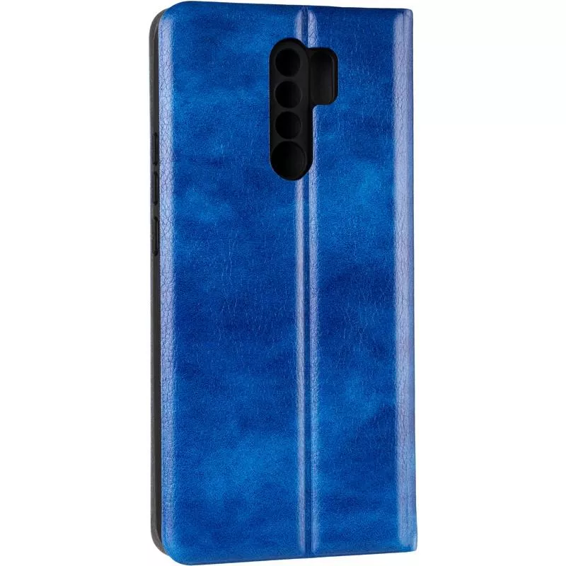 Book Cover Leather Gelius New for Xiaomi Redmi 9 Blue