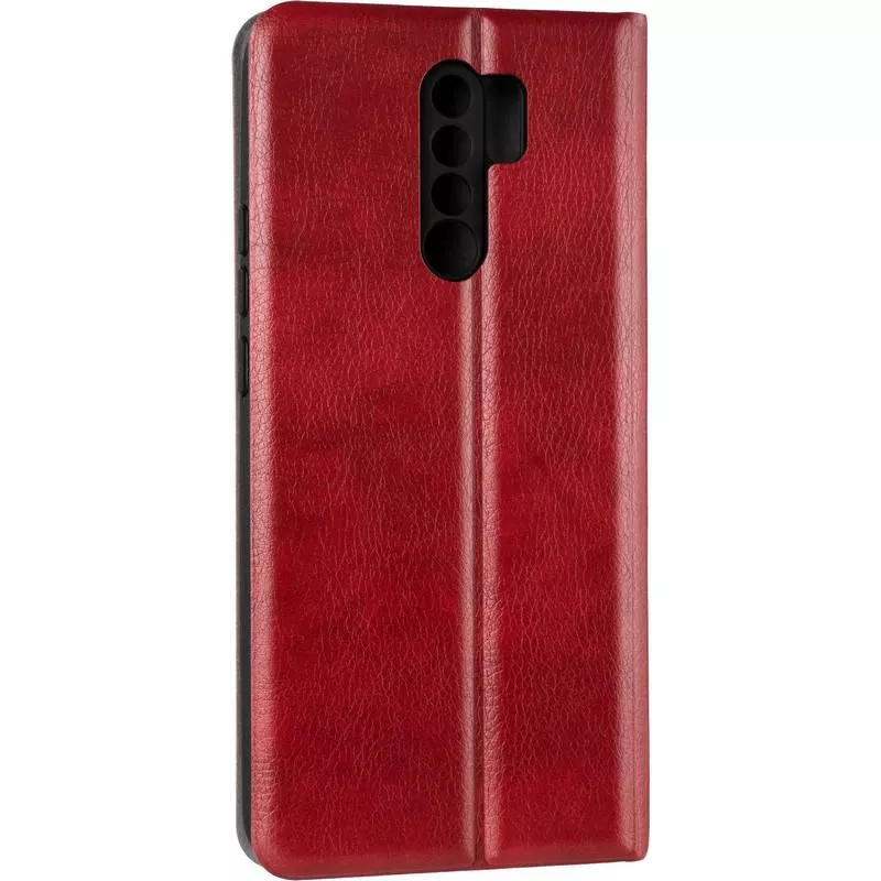 Book Cover Leather Gelius New for Xiaomi Redmi 9 Red
