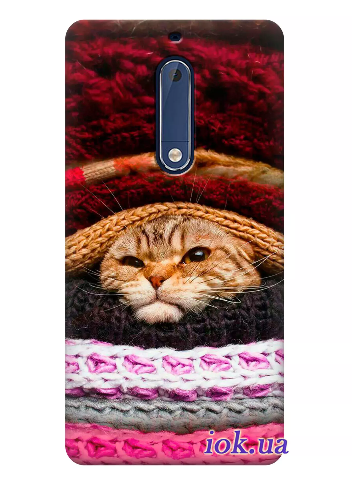 Чехол для Nokia 5 - Недовольный кот