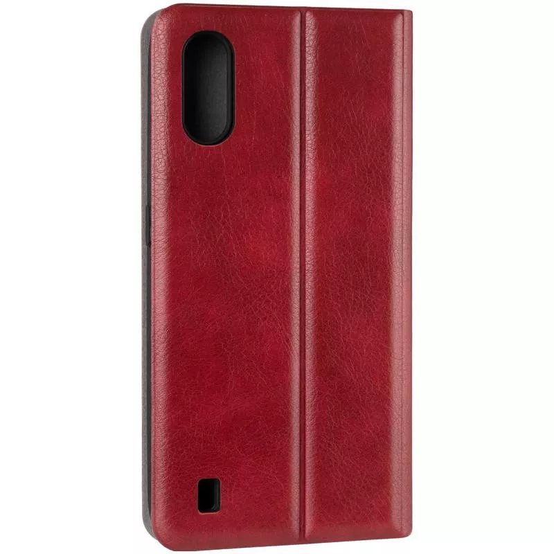 Book Cover Leather Gelius New for Samsung A015 (A01)/M015 (M01) Red