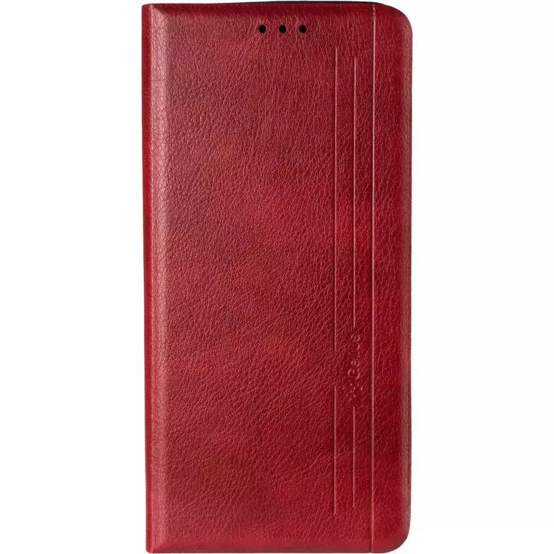 Book Cover Leather Gelius New for Samsung A217 (A21s) Red