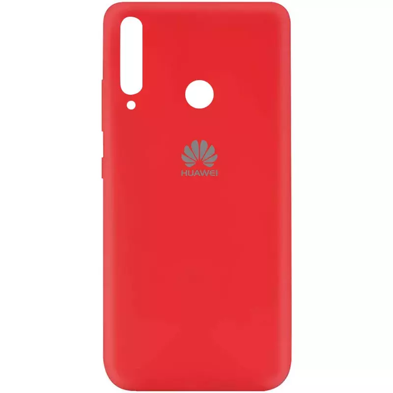 Чехол Silicone Cover My Color Full Protective (A) для Huawei P40 Lite E || Huawei Y7p, Красный / Red