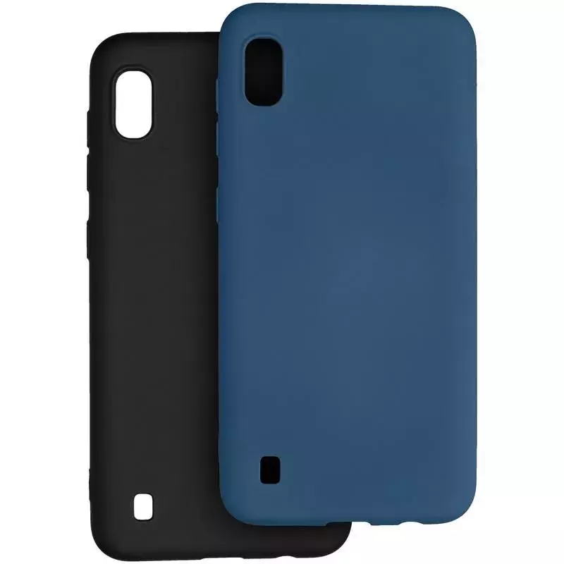 Krazi Lot Full Soft Case for Samsung A105 (A10) Black/Blue