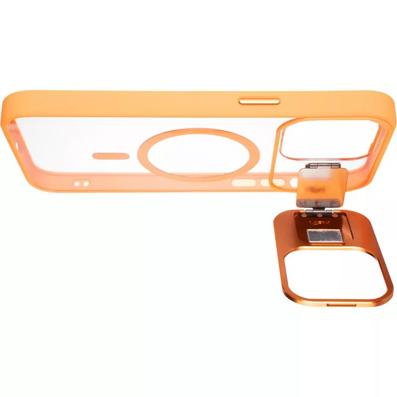 Чехол Yoga Case Camera stand (MagSafe) для iPhone 15 Pro Max Flame Orange