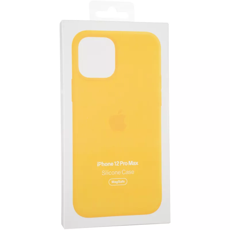 Чехол Original Full Soft Case (MagSafe Splash Screen) для iPhone 12 Pro Max Sun Flower