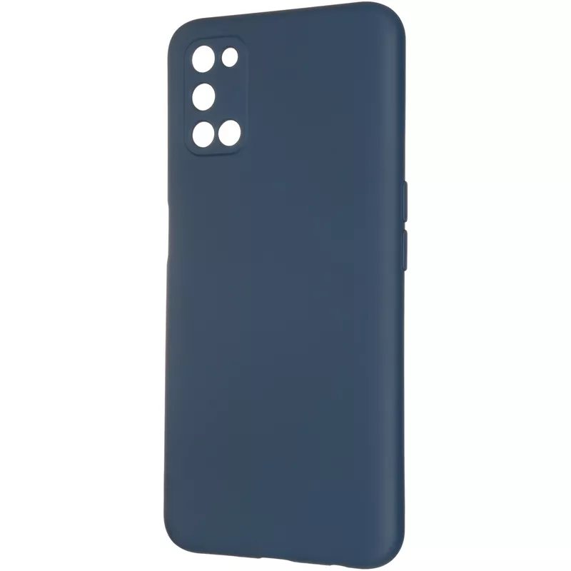 Full Soft Case for Oppo A52 Dark Blue