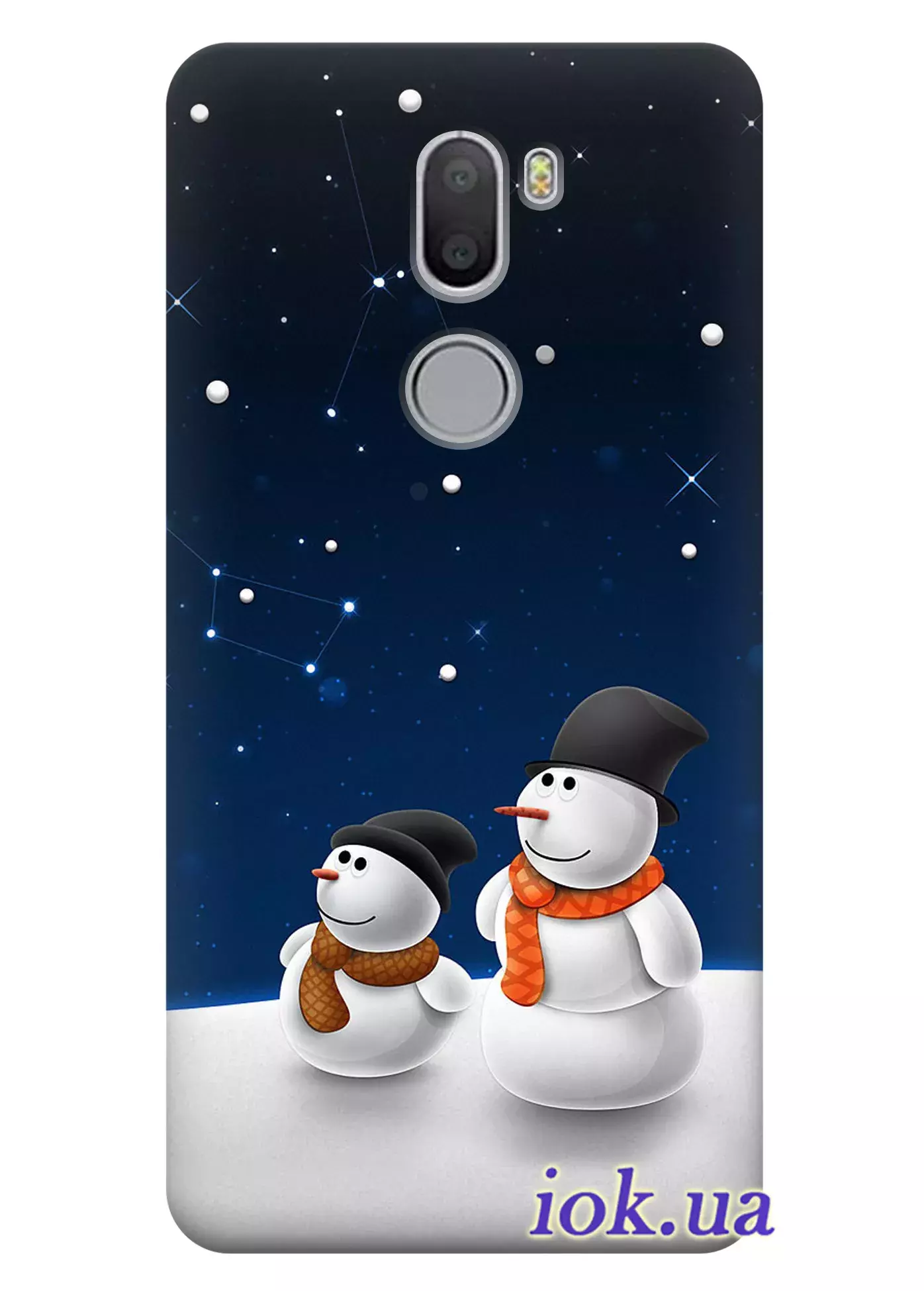 Чехол для Xiaomi Mi 5s Plus - Снеговики