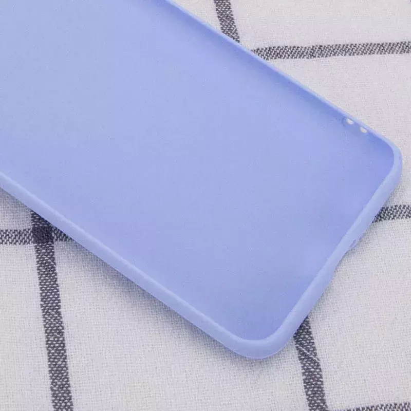 Силиконовый чехол Candy для Xiaomi Redmi 10, Голубой / Lilac Blue