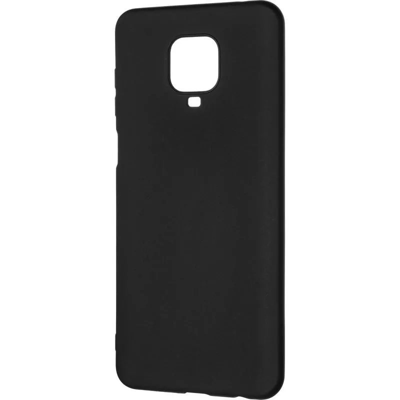 Original Silicon Case Xiaomi Redmi Note 9 Black