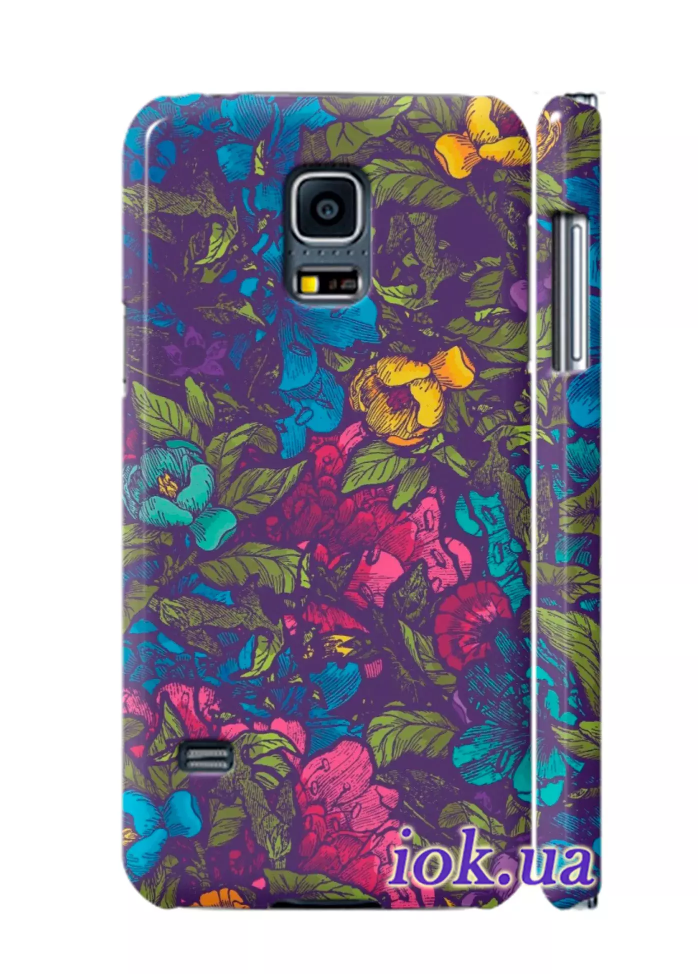 Чехол для Galaxy S5 Mini - Шикарные цветы