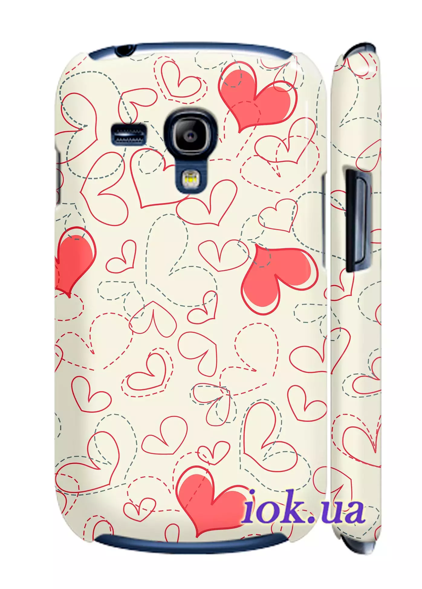 Чехол для Galaxy S3 Mini - Сердечки