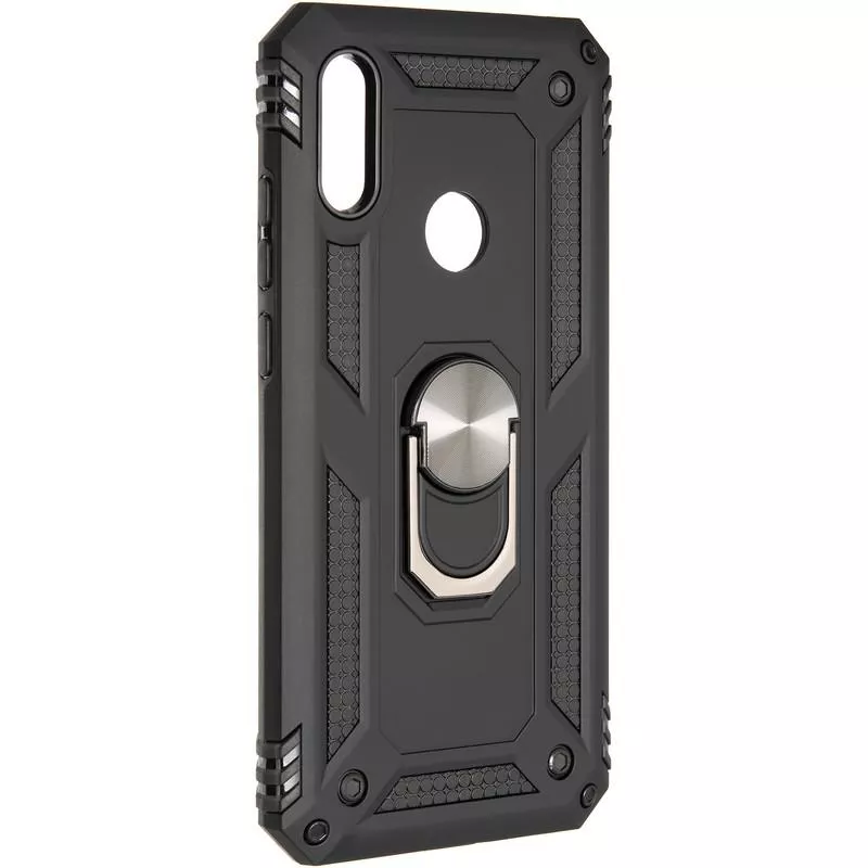 HONOR Hard Defence Series New for Huawei Y6s (2019)/Y6 Prime (2019)/Honor 8a Black