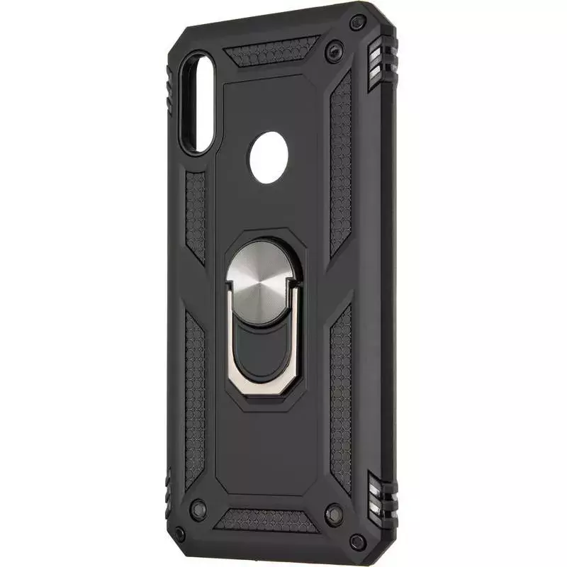 HONOR Hard Defence Series New for Huawei Y6s (2019)/Y6 Prime (2019)/Honor 8a Black