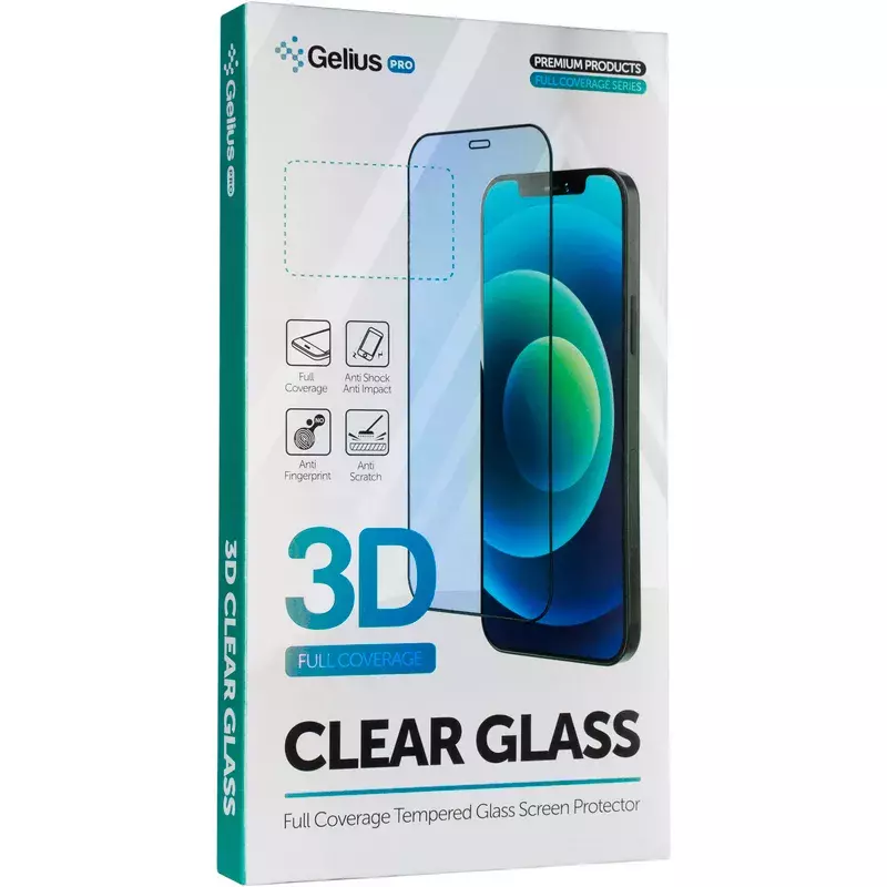 Защитное стекло Gelius Pro 3D for Vivo Y15 Black