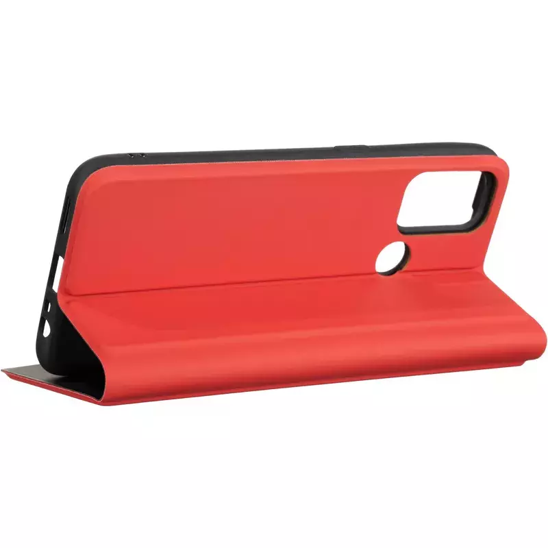 Book Cover Gelius Shell Case for Oppo A32/A53 Red