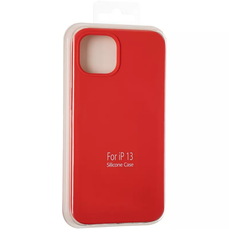 Чехол Original Full Soft Case для iPhone 13 (without logo) Red