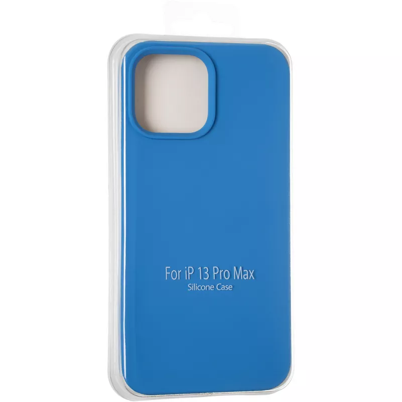 Чехол Original Full Soft Case для iPhone 13 Pro Max (without logo) Marine Blue