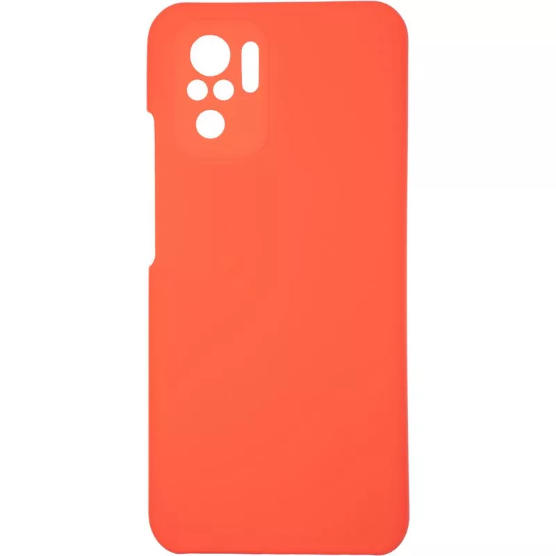 Чехол Original 99% Soft Matte Case для Xiaomi Redmi Note 10/10s Red