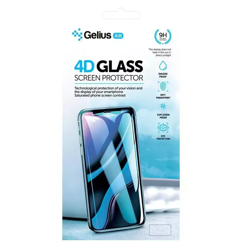 Защитное стекло Gelius Pro 4D for Huawei P Smart (2021) Black