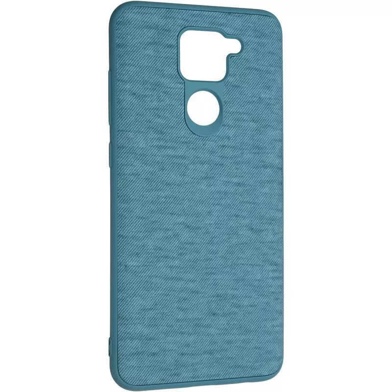 Gelius Canvas Case for Xiaomi Redmi Note 9 Blue