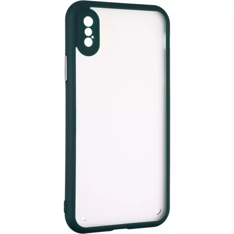 Gelius Bumper Mat Case New for iPhone X/XS Green