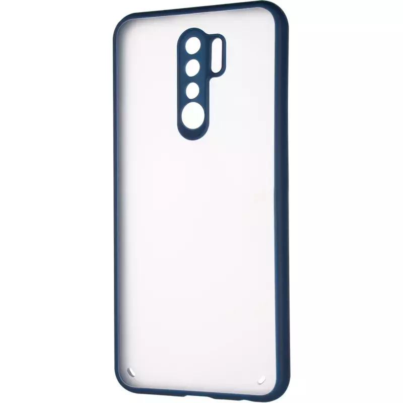 Gelius Bumper Mat Case New for Xiaomi Redmi 9 Blue