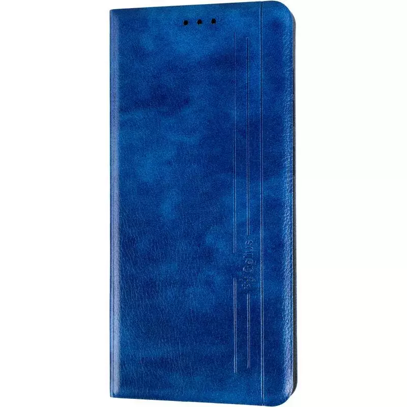 Book Cover Leather Gelius New for Samsung A715 (A71) Blue