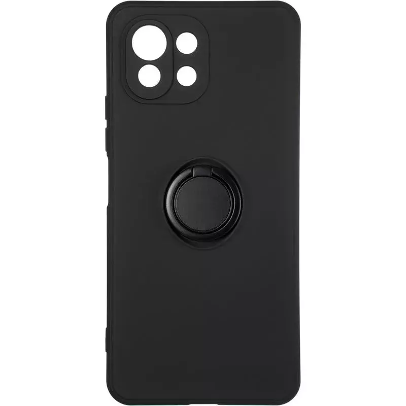 Gelius Ring Holder Case for Xiaomi Mi 11 Lite Black