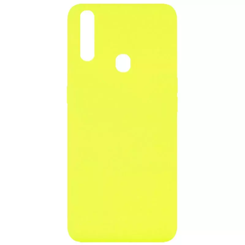 Чехол Silicone Cover Full without Logo (A) для Oppo A31, Желтый / Flash