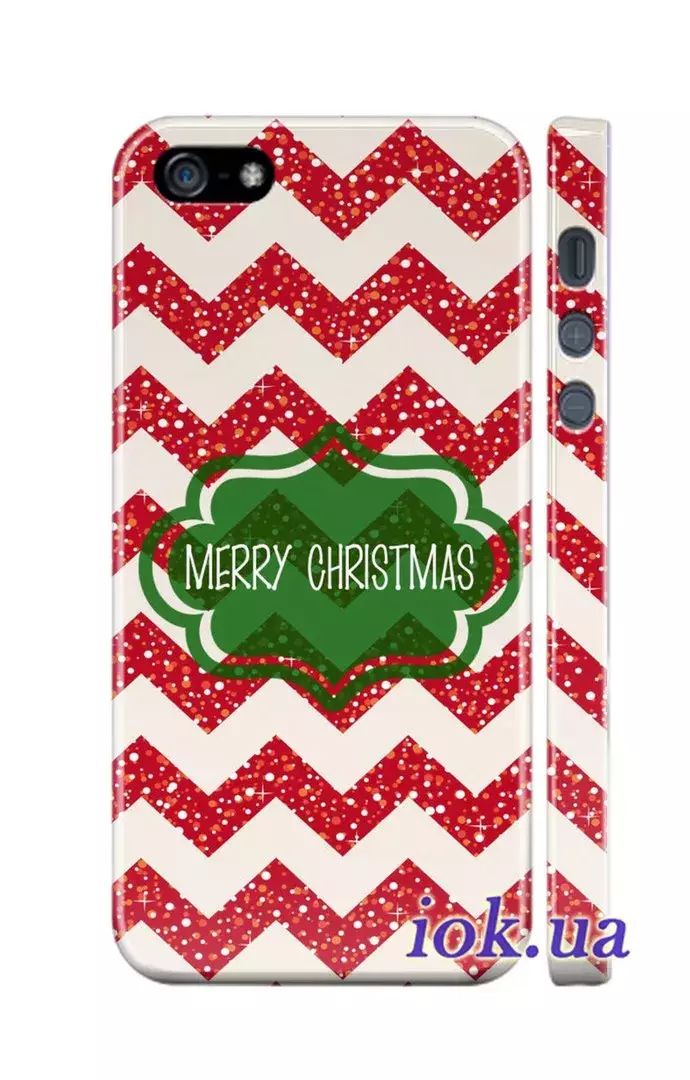 Чехол для iPhone SE - Merry Christmas