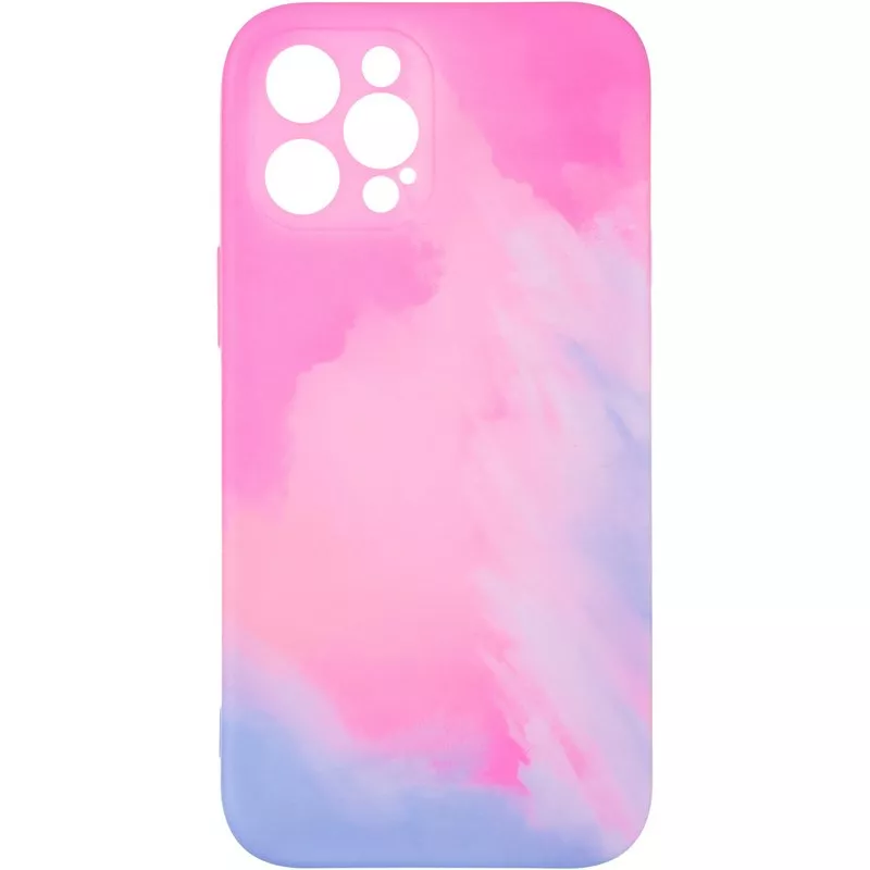 Чехол Watercolor Case для iPhone 12 Pro Max Pink