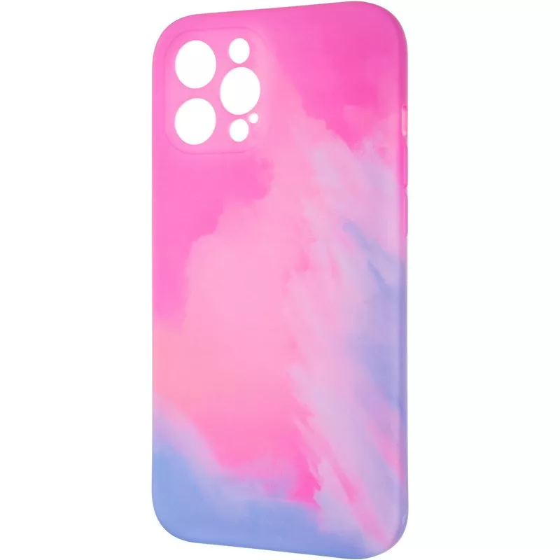 Чехол Watercolor Case для iPhone 12 Pro Max Pink