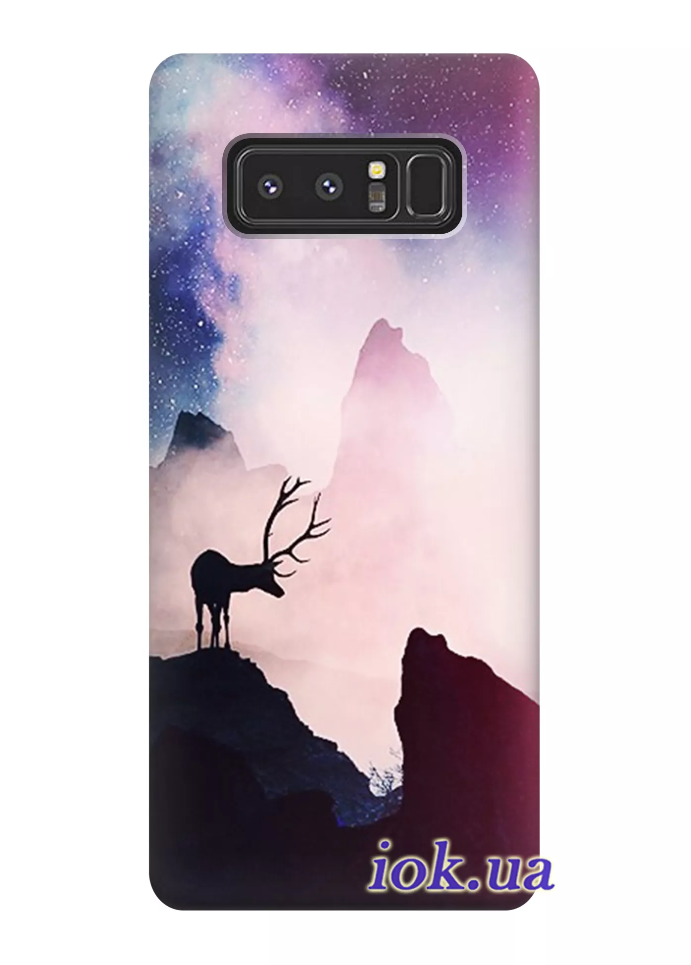 Чехол для Galaxy Note 8 - Туманные горы