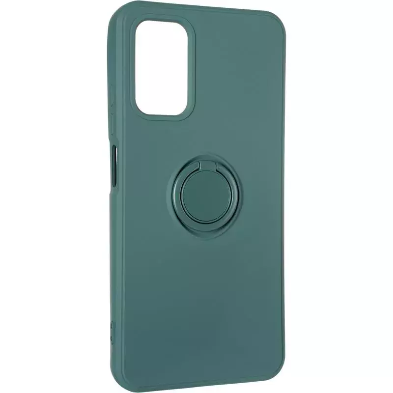 Gelius Ring Holder Case for Xiaomi Redmi 9T Dark Green