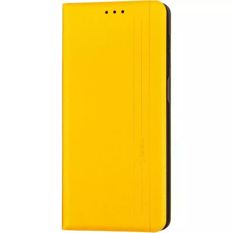 Book Cover Leather Gelius New for Samsung M515 (M51) Yellow