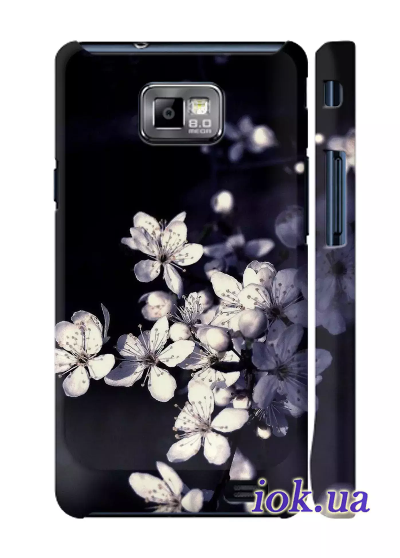 Чехол на Galaxy S2 - Нежные цветы