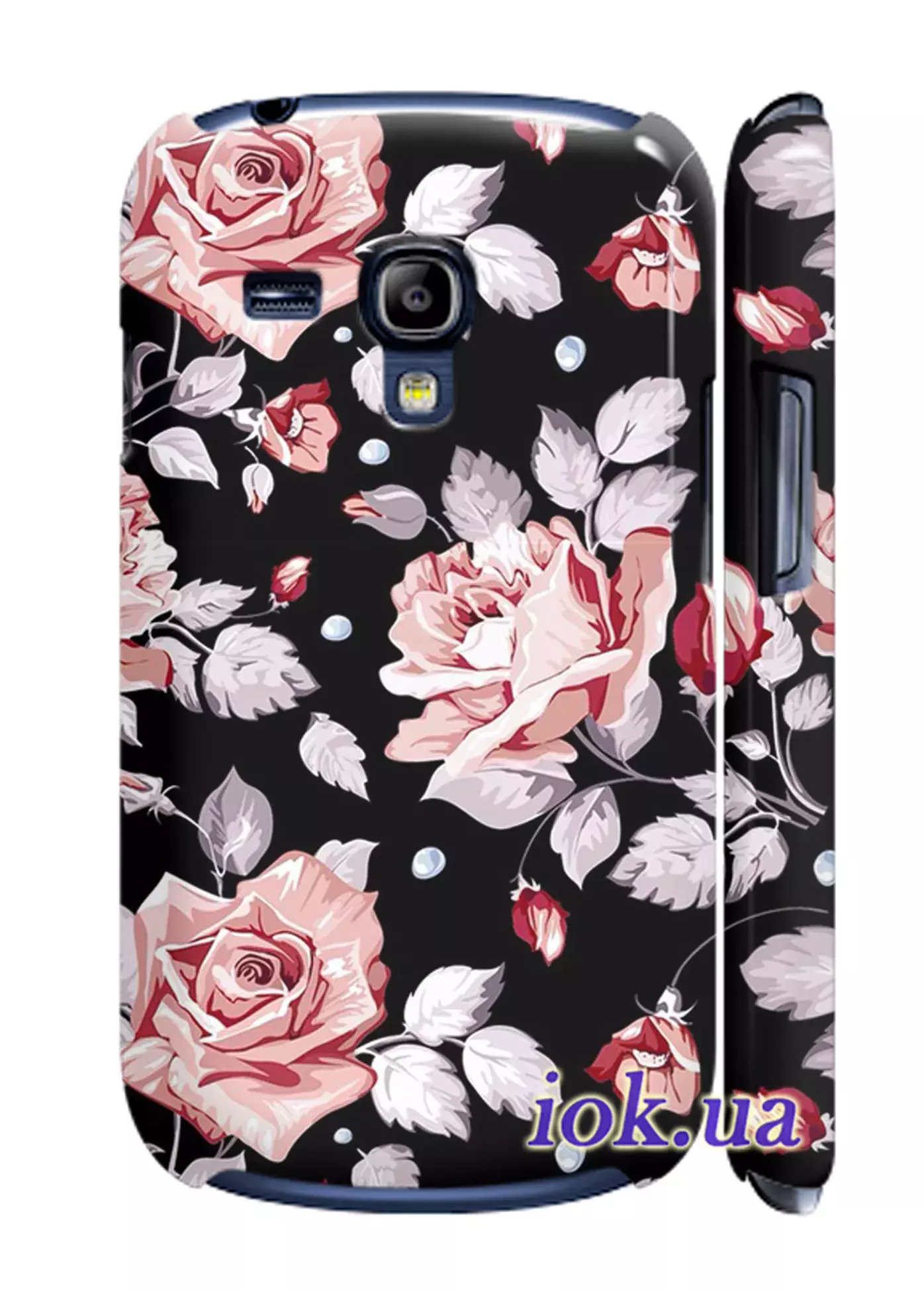 Чехол для Galaxy S3 Mini - Необычные цветы