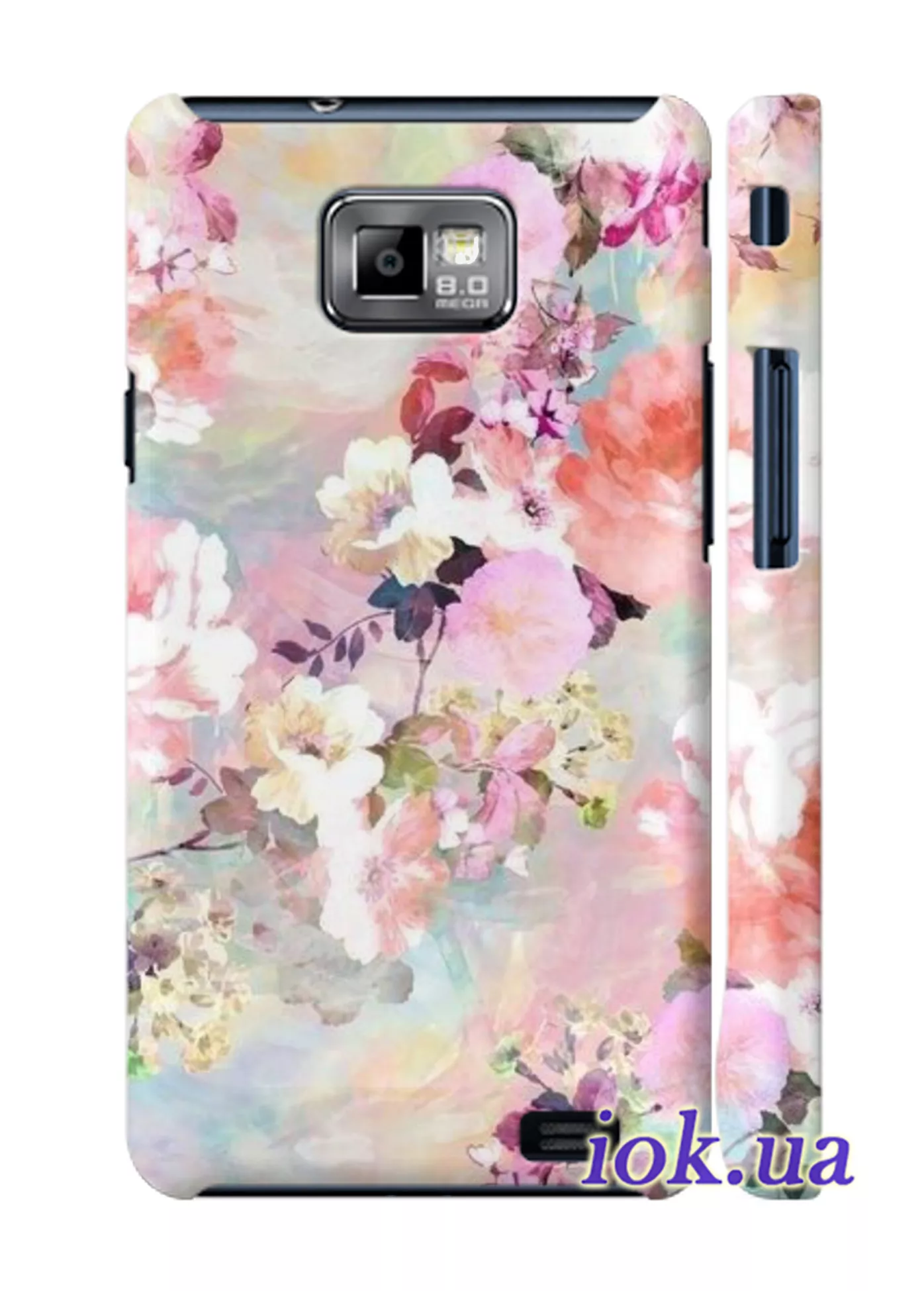 Чехол на Galaxy S2 - Прекрасные цветы