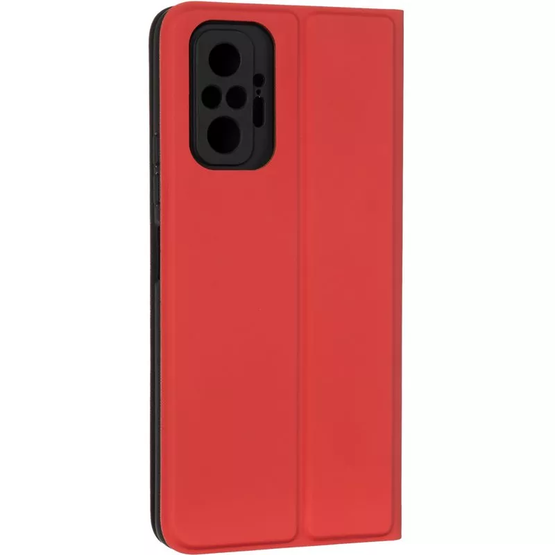 Book Cover Gelius Shell Case for Xiaomi Redmi Note 10 Pro Red